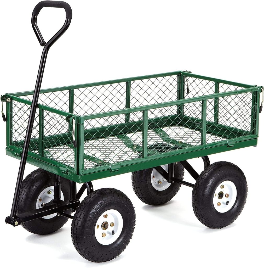 Steel Garden Cart by Gorilla Carts