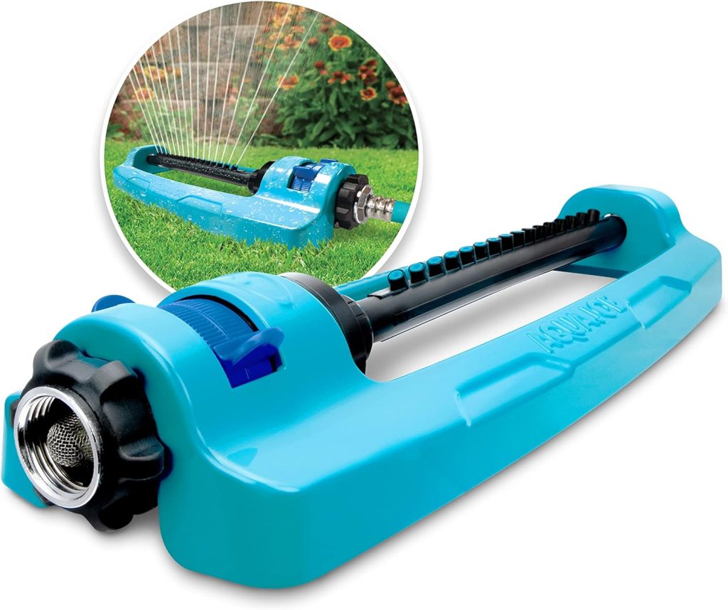 Metal Base Oscillating Water Sprinkler 