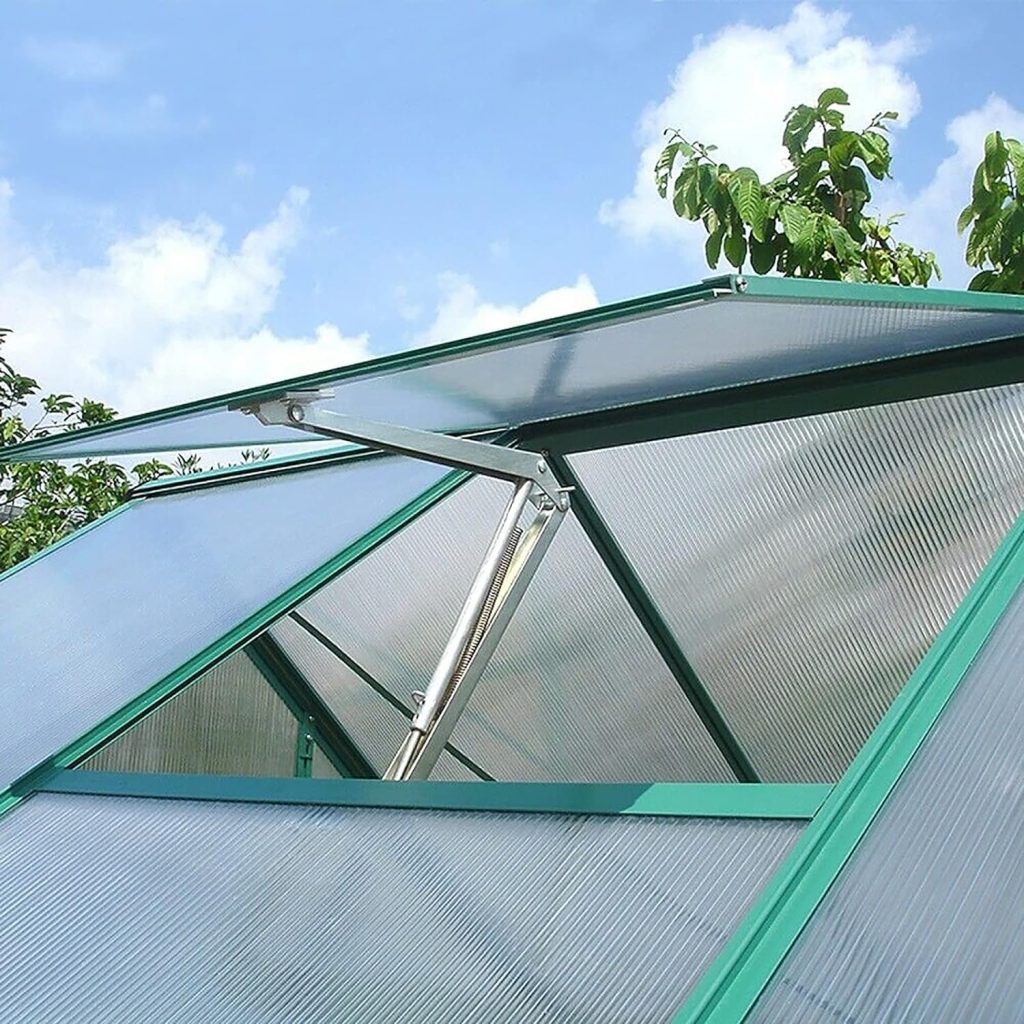 Solar Heat Sensitive green house vent opener