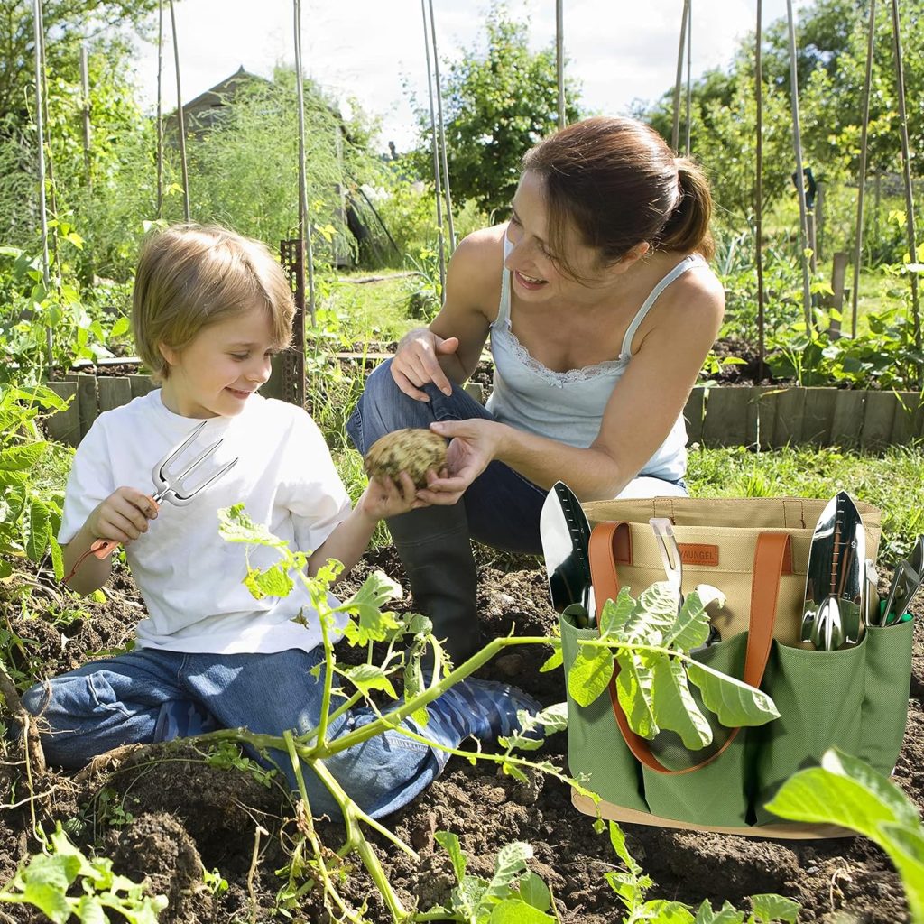 nature connection through gardening